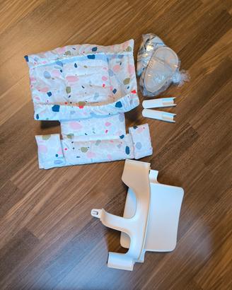 STOKKE Tripp Trapp Baby Set bianco e accessori