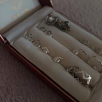 set orecchini e anello 