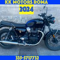 Triumph Bonneville T100 Stealth Edit.-Km 690 -2024