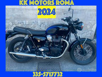 Triumph Bonneville T100 Stealth Edit.-Km 690 -2024