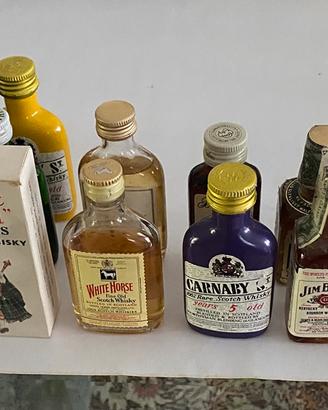 Mignon whisky vari labels