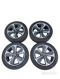 Set 4 cerchi originali Cupra 18”+gomme continental