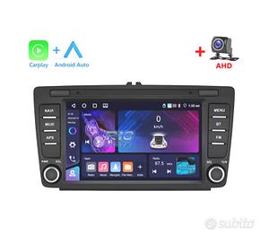 RADIO GPS ANDROID 10 PER SKODA OCTAVIA 09-13 USB T