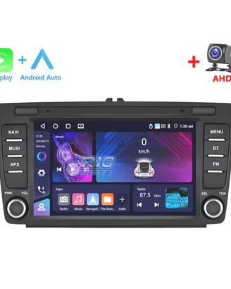 RADIO GPS ANDROID 10 PER SKODA OCTAVIA 09-13 USB T