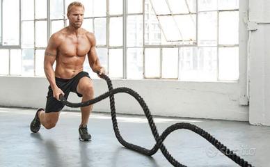 Battle Rope + Sacco Boxe