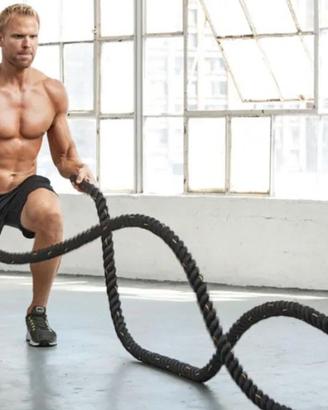 Battle Rope + Sacco Boxe