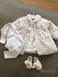 Completo da neonata per battesimo