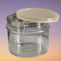 Vaso in vetro spesso perfetto per alimenti