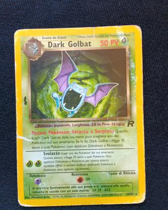 carta Pokemon Dark Golbat 