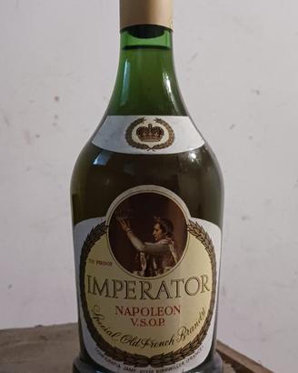Bottiglia vintage di Brandy Napoleon  anni '70