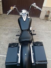 Parafango e borse laterali rigide con casse