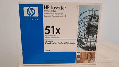 Toner originale HP 51X Q7551X LaserJet P3005 M3035