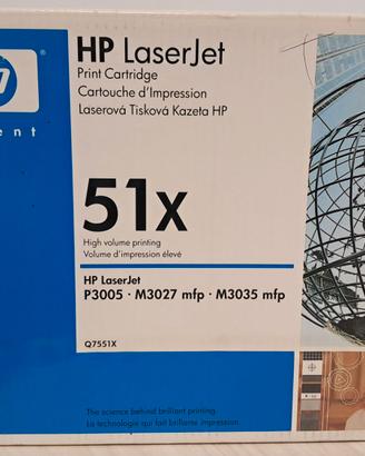 Toner originale HP 51X Q7551X LaserJet P3005 M3035
