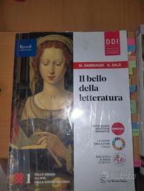 libro di italiano "il bello della letteratura"