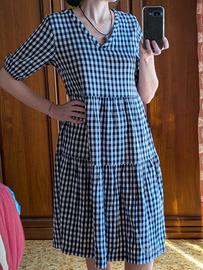 Vestito comodo Rosa/Nero - S/M - Primavera/Estate