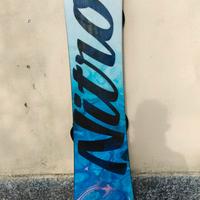 tavolo da snowboard con attacchi 146cm 