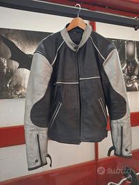 giubbotto moto in pelle