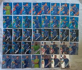 Lotto 39 carte Panini Azzurri Adrenalyn XL 2024