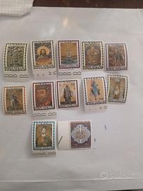 francobolli poste vaticane 1974 nuovi