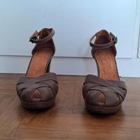 Scarpe Open Toe, Chia Mihara, tacco 8cm.