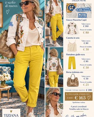 Abbinamento completo pantalone e giacca sportiva
