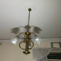 Coppia di lampadari vintage