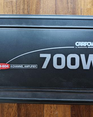 Amplificatore auto Carpower by Monacor HPB-604