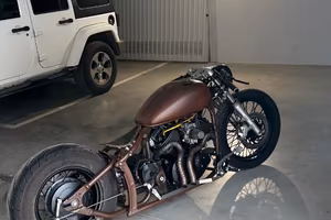 Yamaha XVS 650 Drag Star Bobber Custom Rat Bike