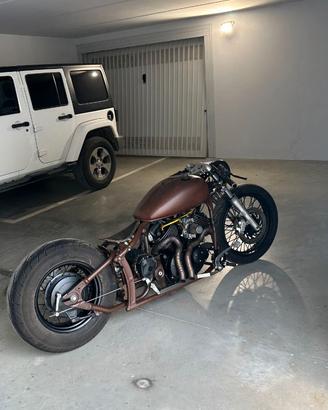 Yamaha XVS 650 Drag Star Bobber Custom Rat Bike