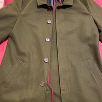 Cappotto Loden taglia 50 slim verde