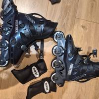 Rollerblades Oxygen nuovi con polsiere
