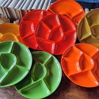 piatti melamina vintage