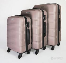 Set
 
3
 
valigie
 
trolley
 
rigido
 
bagaglio
 
