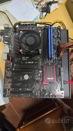 Scheda madre h97 pro+i5 4460+8gb kingston