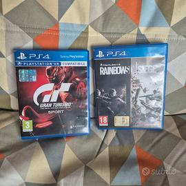 Giochi PS4: Gran Turismo Sport + Clancy's  Rainbow