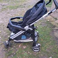 passeggino e carrozzina peg perego 2 in 1 