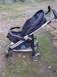passeggino e carrozzina peg perego 2 in 1 