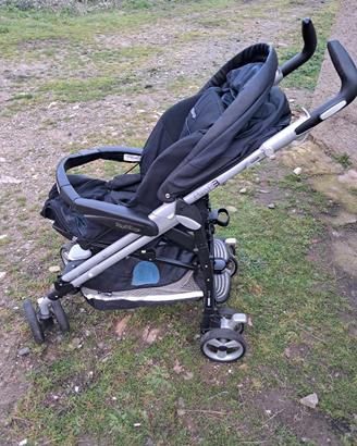 passeggino e carrozzina peg perego 2 in 1 