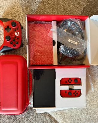 Nintendo switch oled mario edition