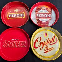 Vassoi birra vintage vari