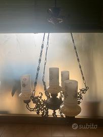 Lampadario vintage anni 70