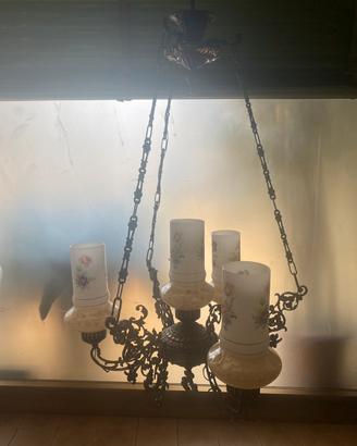 Lampadario vintage anni 70