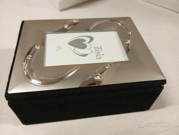 Portagioie con cornice portafoto - bomboniere