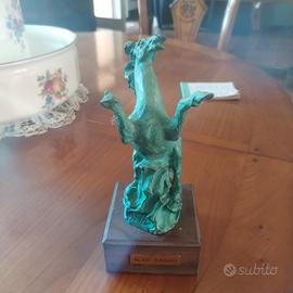 Scultura bronzo Aligi Sassu