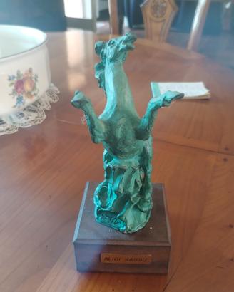 Scultura bronzo Aligi Sassu