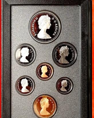 CANADA - SERIE DIVISIONALE 7 MONETE 1979 - 