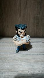 Action Figure Wolverine in metallo