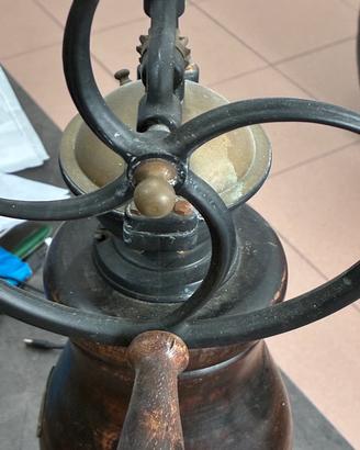 Macina caffe e pepe da banco in ghisa