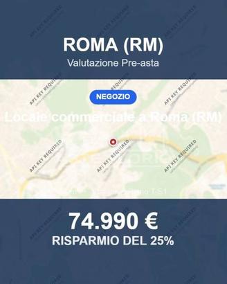 Immobile in asta di 54 m² a Roma