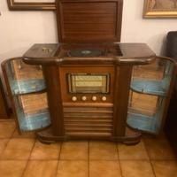 mobile bar radio/giradischi